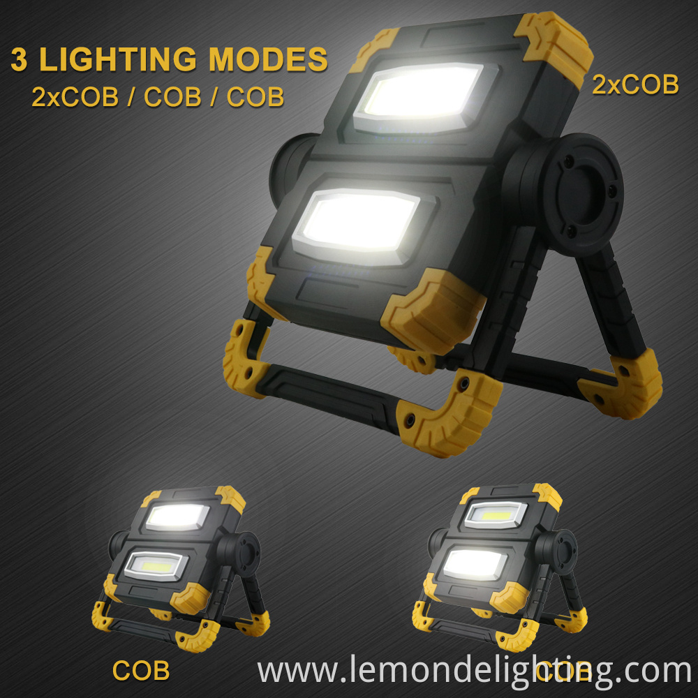 Powerful Cordless LED Work Light